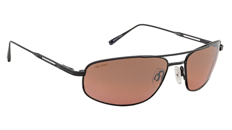 Sky Optics Foil titanium sunglasses with non-polarized lenses