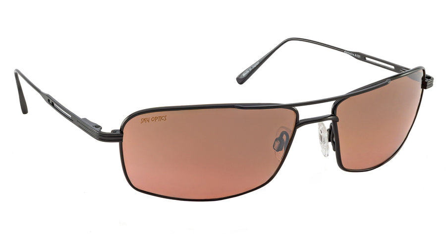 Sky Optics Aerowire titanium non-polarized pilot sunglasses