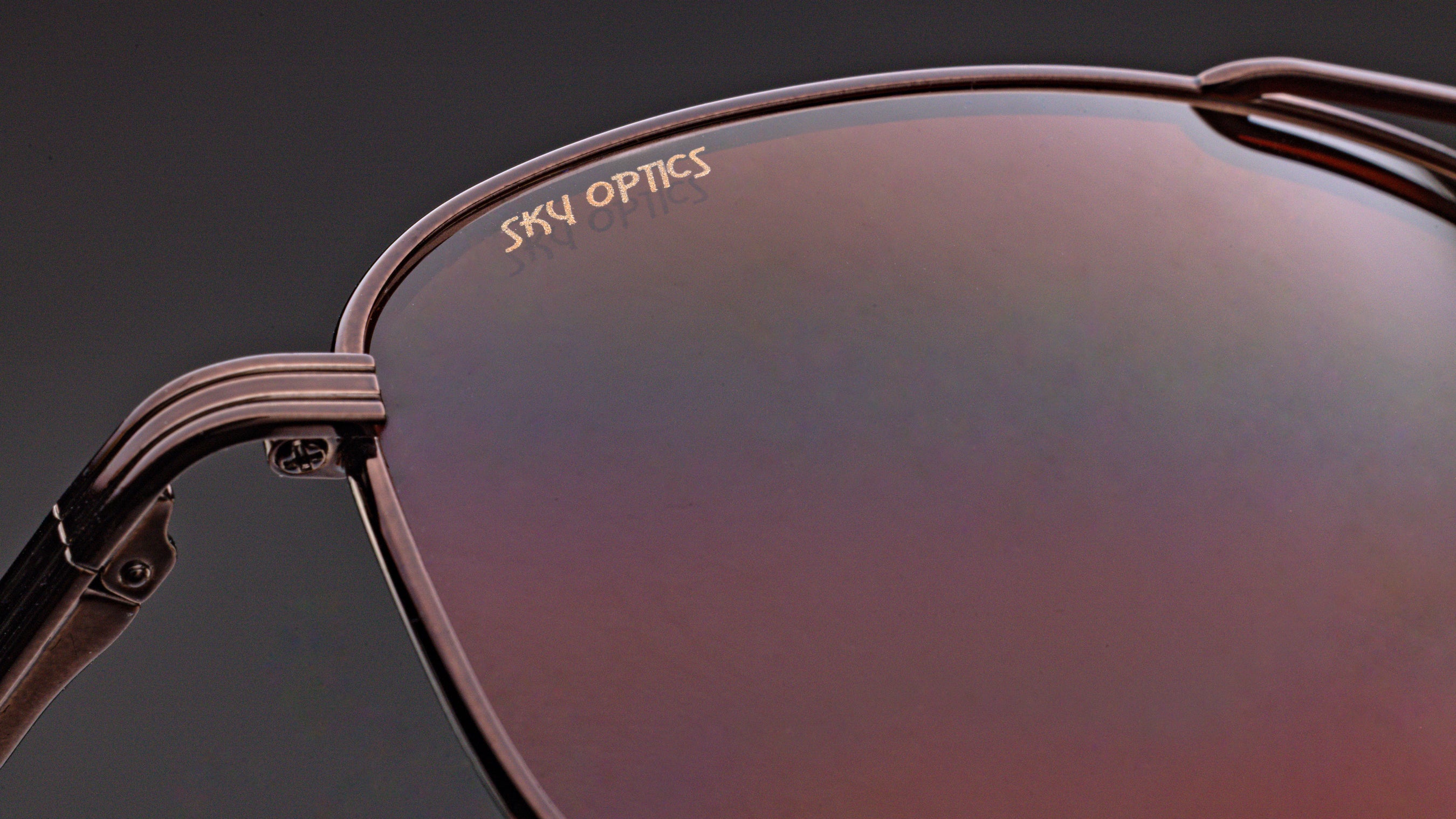 Sky-Optics-Aerowire-A103-Sunglasses-Dark-Background-front-right-view