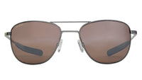 Sky-Optics-Pilot-P502-Sunglasses-Shiny-Gunmetal-with-Polarized-Desert-Silver-Lenses-front