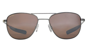Shiny Gunmetal | Polarized Desert Silver