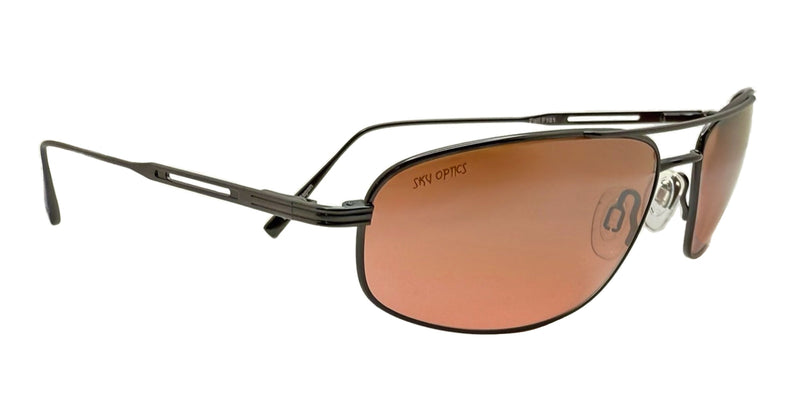 Sky Optics Foil Titanium Sunglasses -Mineral glass Lenses